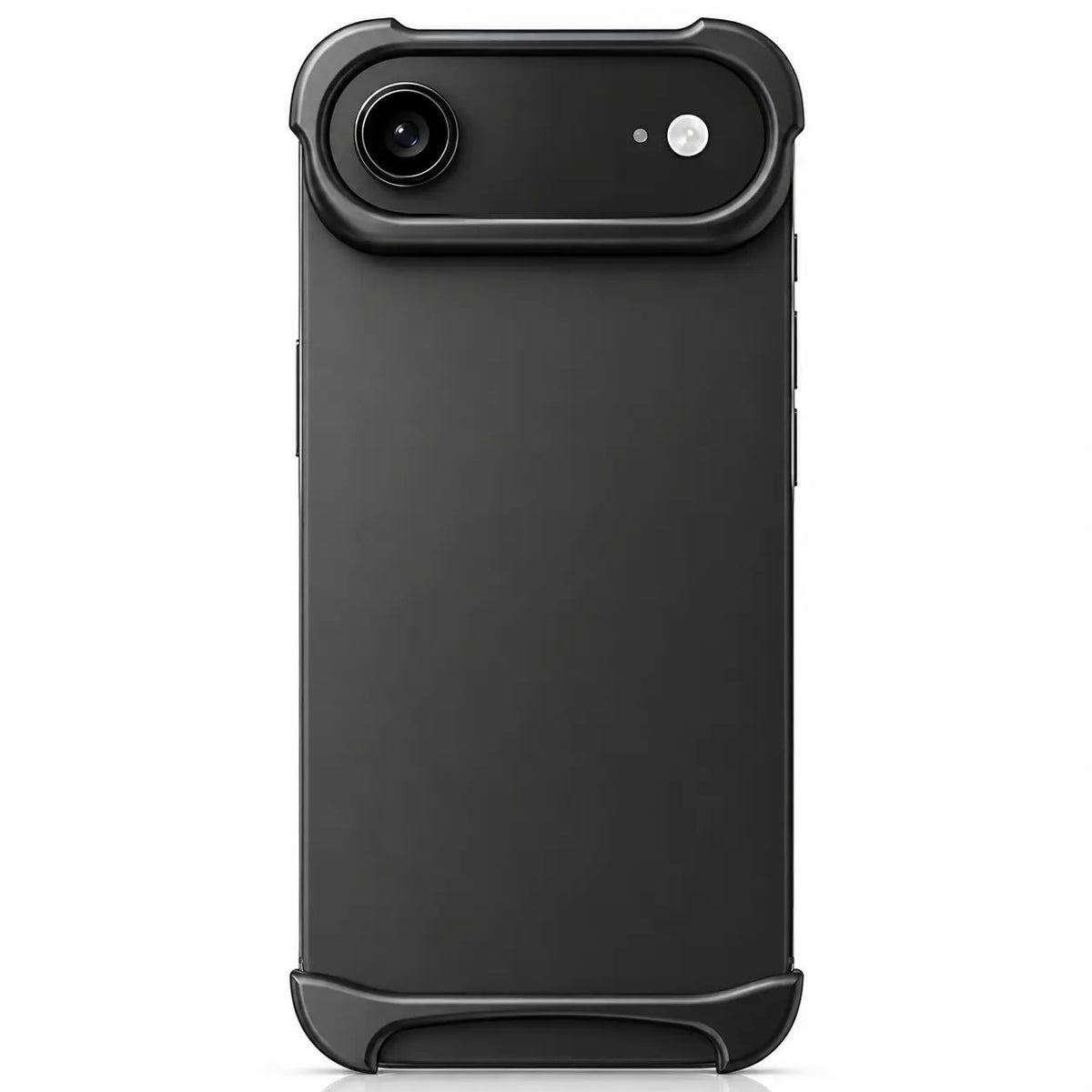 Minimal aluminum case with camera surround #color_Midnight Black