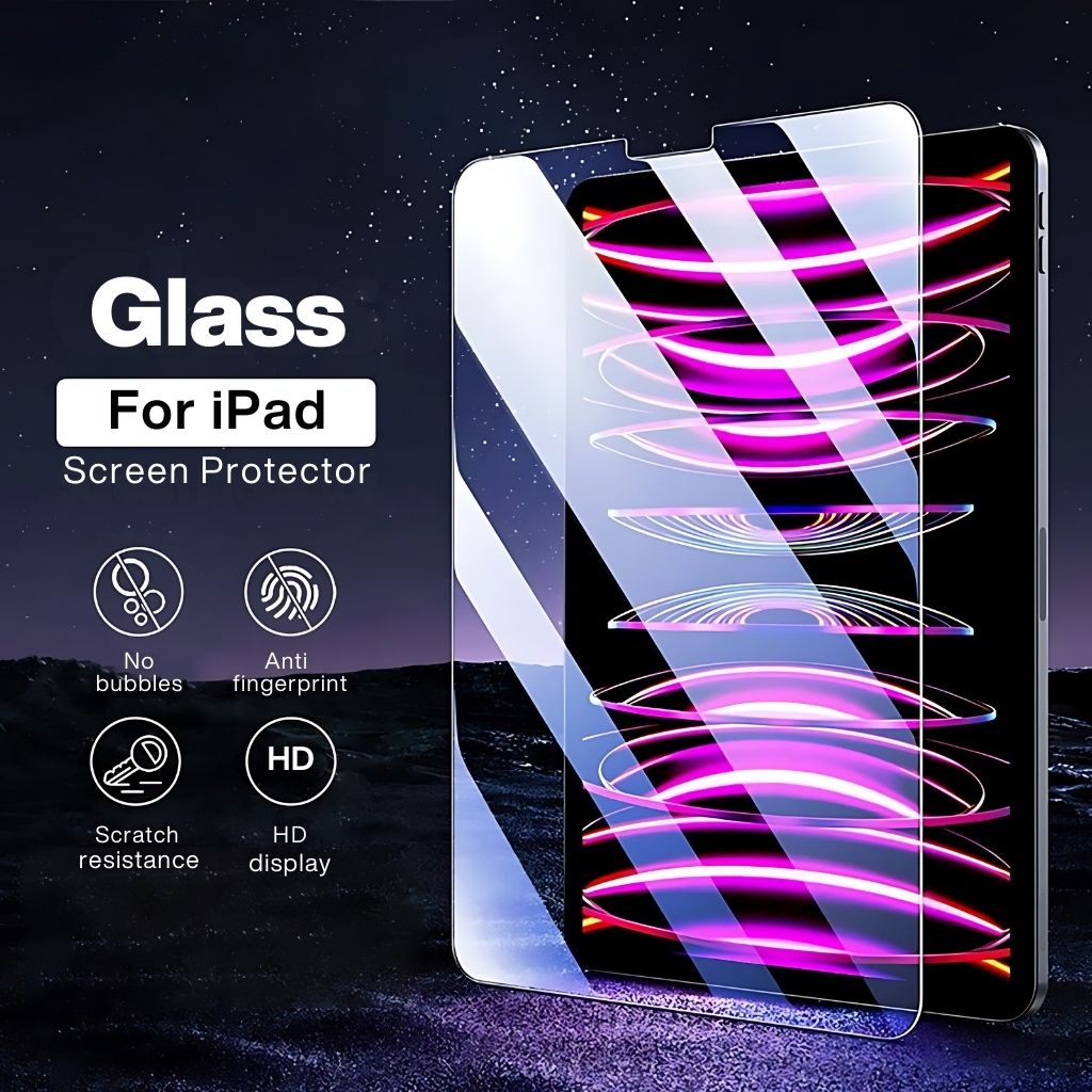 High-Quality Tempered Glass Screen Protector for iPads