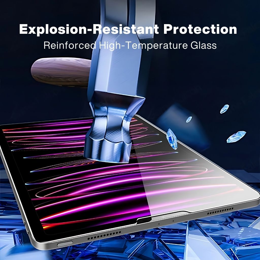 High-Quality Tempered Glass Screen Protector for iPads