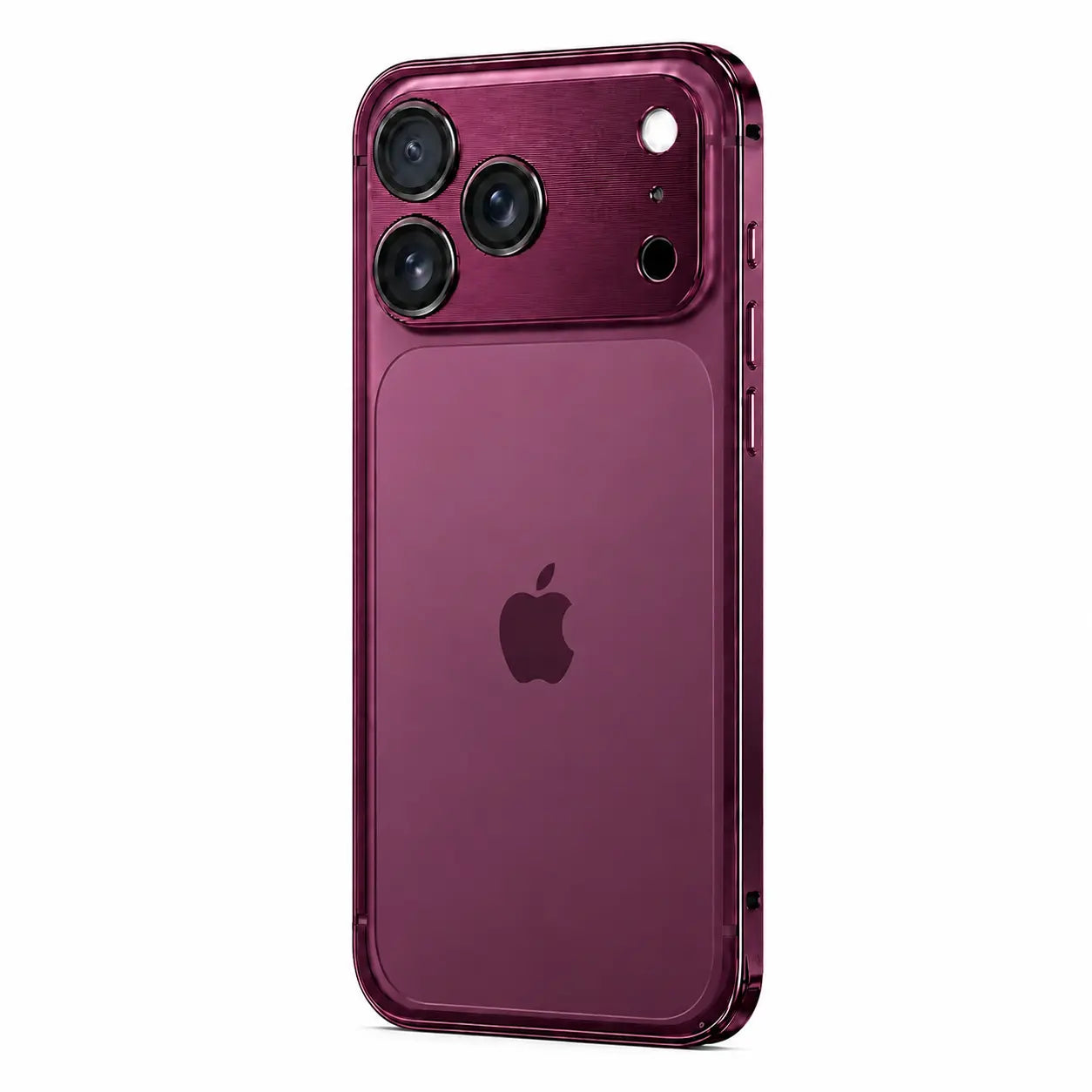 Slim metal bumper case protecting the outer phone frame
